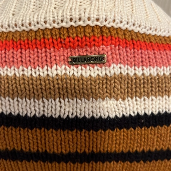 NWT Billabong Striped Sweater - Picture 4 of 10